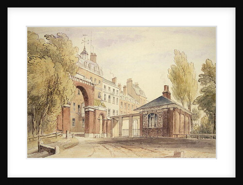 Cumberland Gate, Hyde Park, 1820 by English School