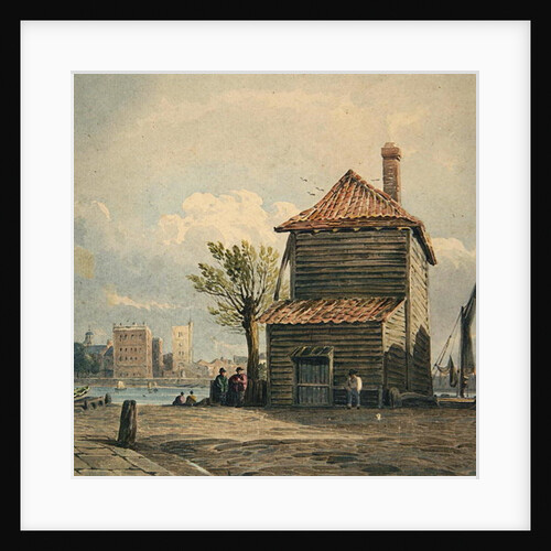 The Horse Ferry, Millbank by John Varley