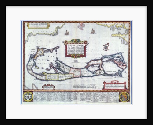 Map of Bermuda by School English