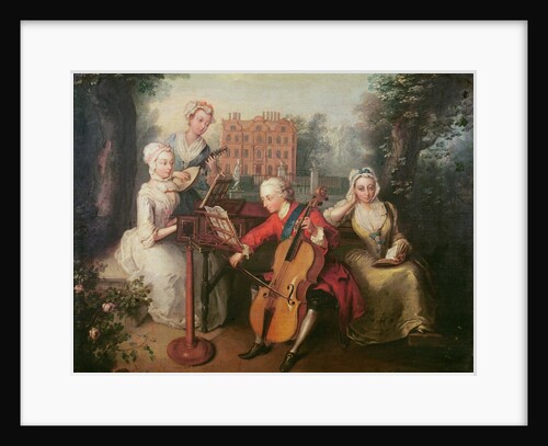 Frederick, Prince of Wales and his Sisters, 1733 by Philippe Mercier