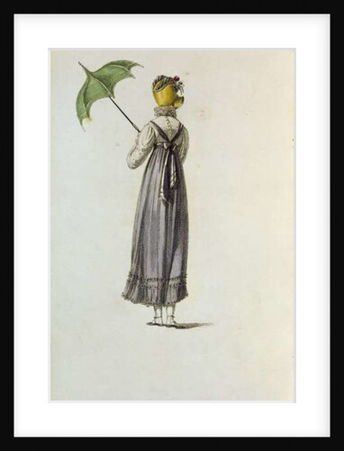 Walking Dress, 1814 by English School