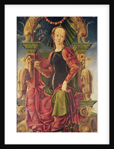 A Muse, c.1455-60 by Cosimo Tura