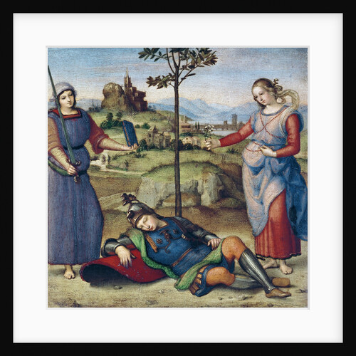 Vision of a Knight, c.1504 by Raphael