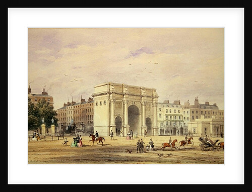 The Marble Arch by Thomas Hosmer Shepherd