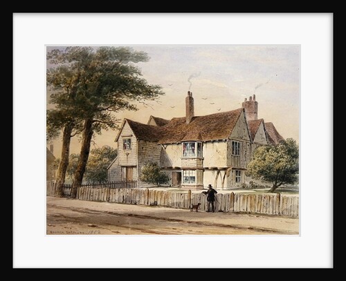 The Rectorial House, Newington Butts, 1852 by Thomas Hosmer Shepherd