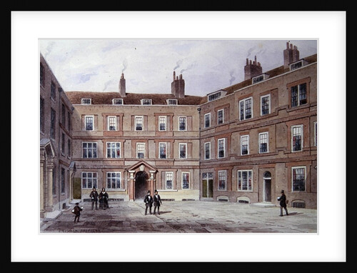 The College of Advocates, Doctors' Commons, 1854 by Thomas Hosmer Shepherd