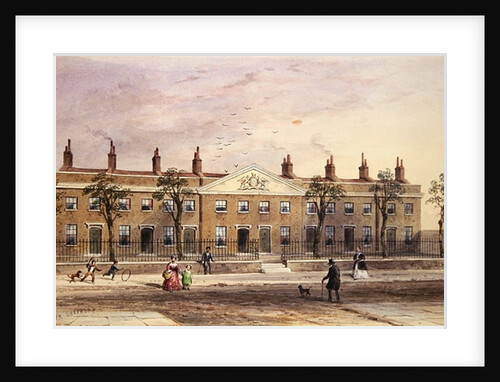 Clothworkers Almhouses in Frog Lane by Thomas Hosmer Shepherd