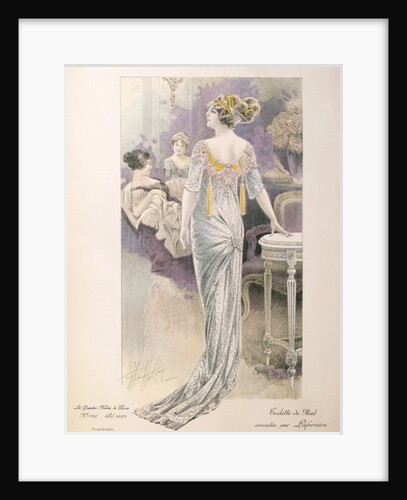 Ball gown by School French