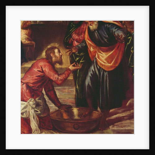 Christ Washing the Feet of the Disciples by Jacopo Robusti Tintoretto
