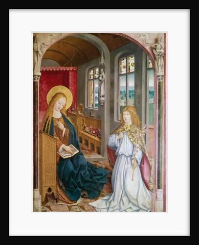 The Annunciation by Master of Liesborn