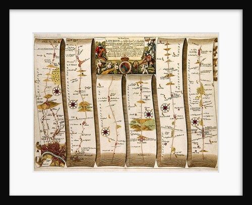 The Road from London to Holy-Head by John Ogilby