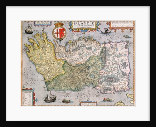 Map of Ireland by School English