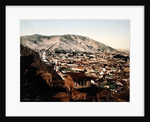 Vintage postcard of Tbilisi, 1890s by Russian Photographer