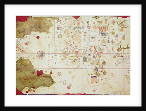 Mappa Mundi, 1502 by Juan de la Cosa