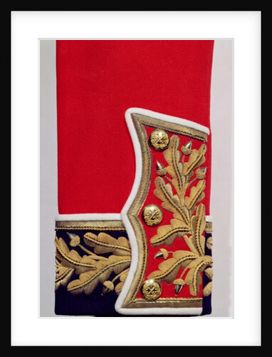 Sleeve detail of a British Army Uniform by Anonymous