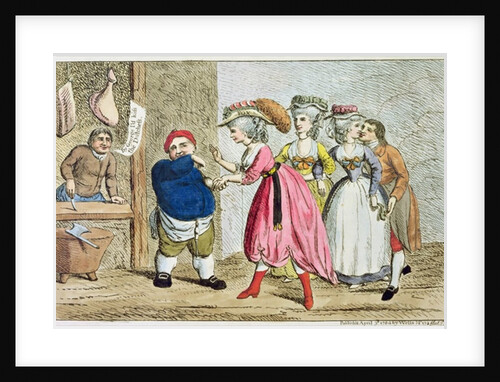 Female Influence, or, the Devonshire Canvas, 1784 by English School