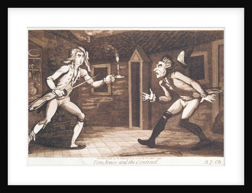 Tom Jones and the Centinel, 1799 by English School