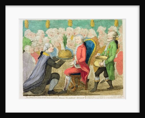 Plum Pudding Billy in all his Glory, 1784 by English School