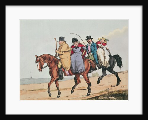 Yeomanry of England Paying a Visit, 1821 by Henry Aiken