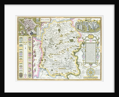 Wiltshire by John Speed