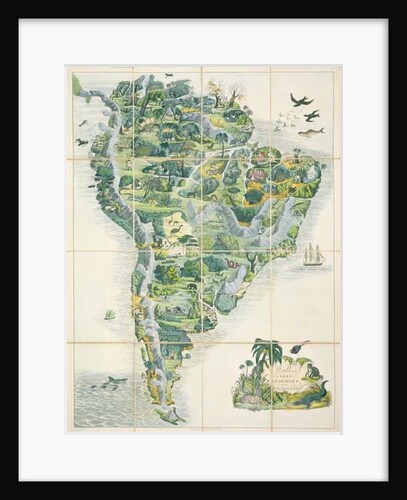 Wallis's New Game of Wanderers in the Wilderness, board game, published by Edward Wallis, c.1844 by English School