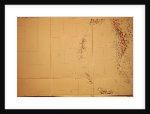 Map of the Andaman and Nicobar Islands, Bay of Bengal, 1898 by English School