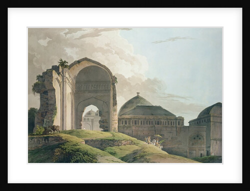 The Ruins of the Palace at Madurai, 1798 by Thomas & William Daniell