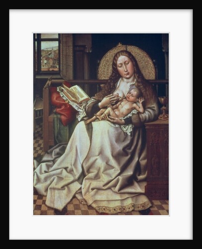 Virgin and Child Before a Firescreen, c.1440 by Master of Flemalle