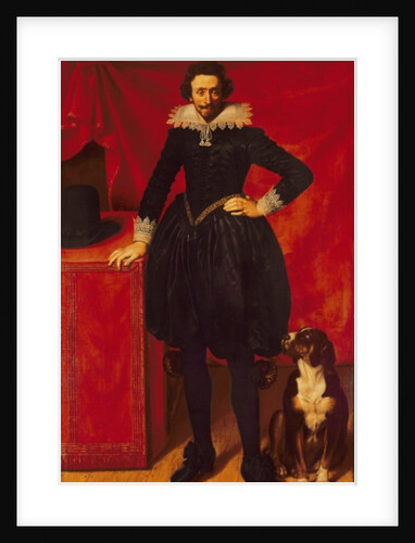 Portrait of the Duke of Chevreuse by Frans II Pourbus