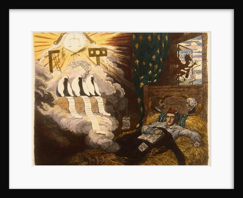 Tom Paine's Nightly Pest by James Gillray