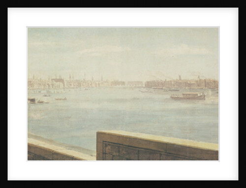 View of the Thames, London by Samuel Scott