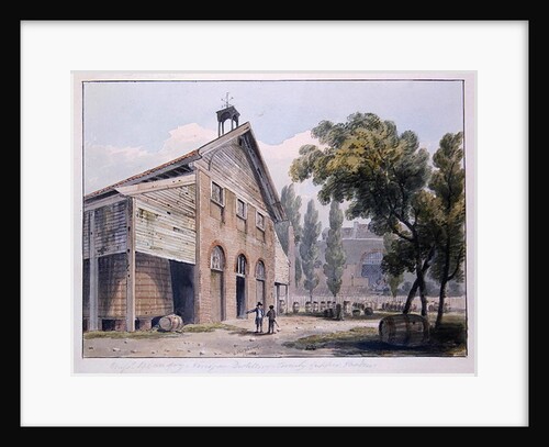 Messrs Beaufoy's Distillery, formerly Cuper's Gardens, 1809 by George Shepherd