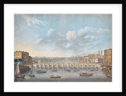 View of Westminster Bridge by Pierre Michel Alix
