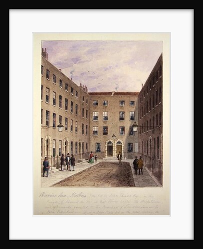 Travies' Inn, Holborn, 1858 by Thomas Hosmer Shepherd