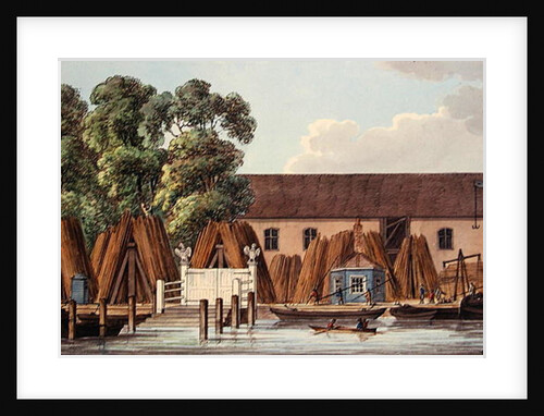 The Old Steel Yard, 1798 by Charles Tomkins