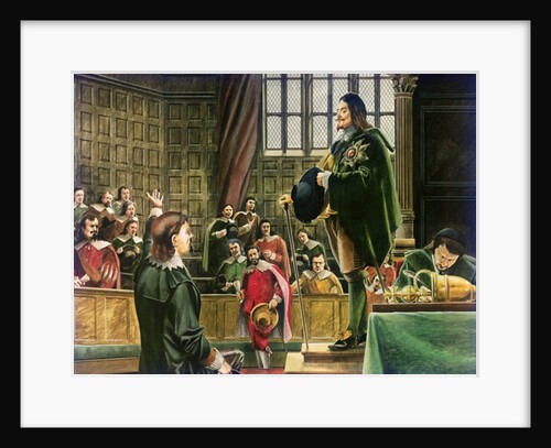 Charles I in the House of Commons by English School