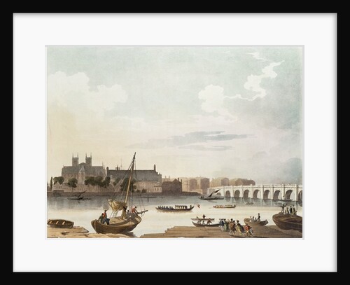 View of Westminster and the Bridge by School English