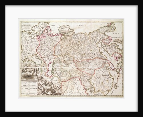 Russia, c.1725 by French School