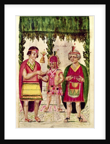Illustration of Cincheroca by Spanish School