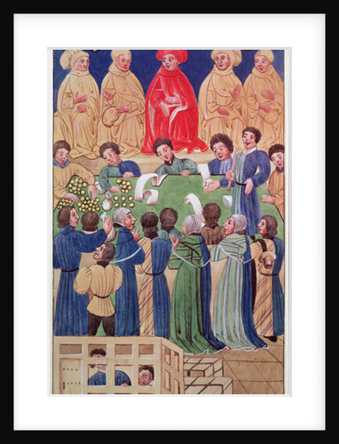 Court of Exchequer by English School