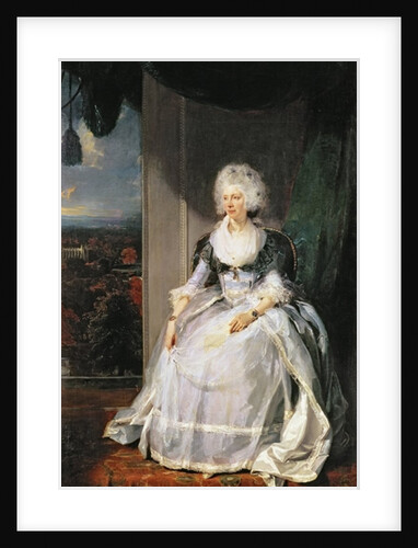Queen Charlotte, 1789-90, wife of George III by Thomas Lawrence