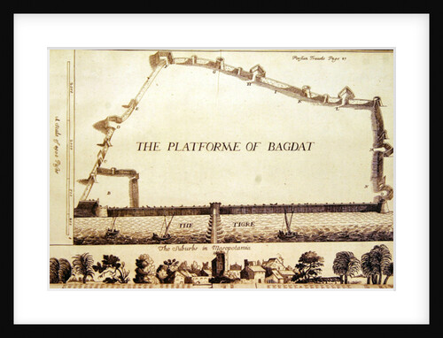 Plan of Baghdad by School English