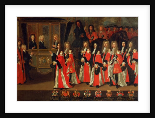 The Capitouls of Toulouse welcoming the Dukes of Burgundy and Berry in 1701 by Jean Michel
