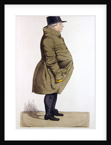 A View of Beau-Ville by Richard Dighton