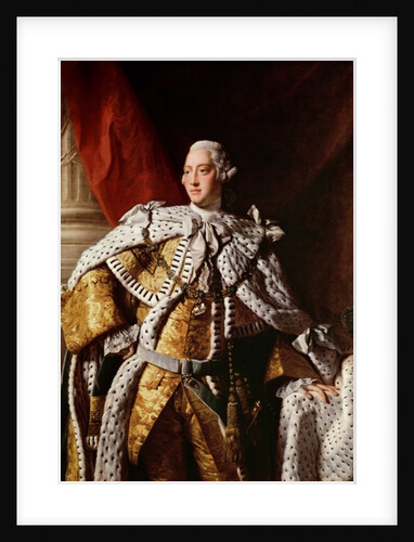 King George III, c.1762-64 by Allan Ramsay