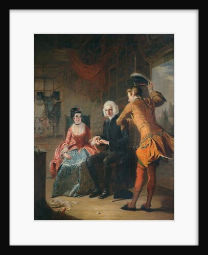 Scene in the Paris shop from A Sentimental Journey, 1841 by William Powell Frith