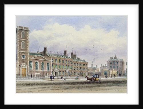 St. Thomas's Church, Southwark, London by Thomas Hosmer Shepherd