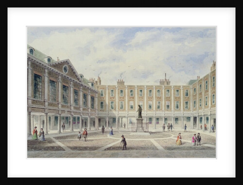 Courtyard of St. Thomas's Hospital, Southwark, London by Thomas Hosmer Shepherd