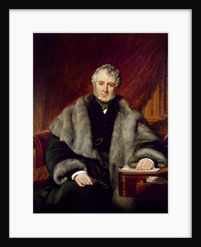 William Lamb, 2nd Viscount Melbourne, 1844 by John Partridge