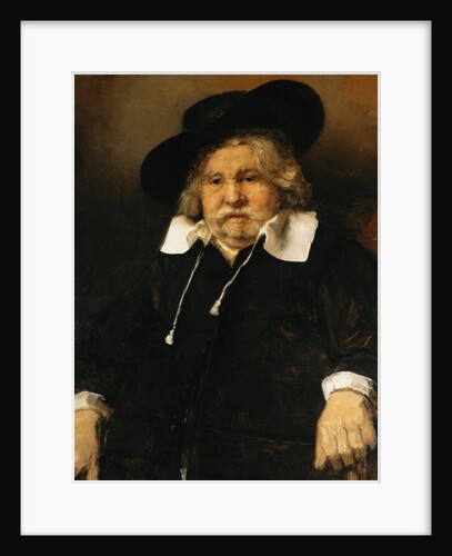 Portrait of an Elderly man, 1667 by Rembrandt Harmensz. van Rijn